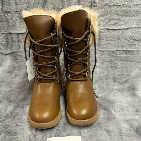 UGG Aya Boots - Brown - Size 6 - Brand New In Box - Waterproof - Picture 3 of 11